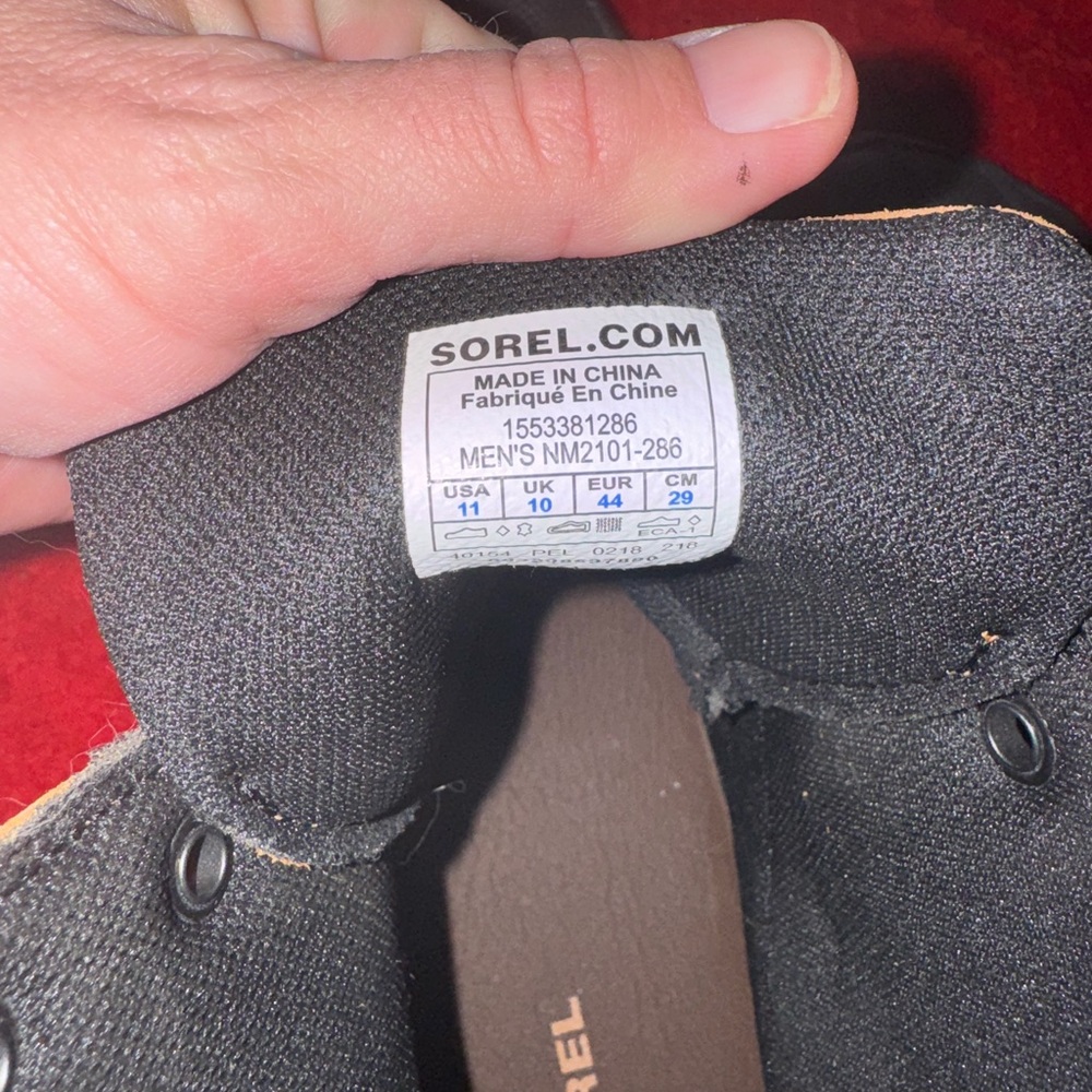 Sorel Men's Black Footwear